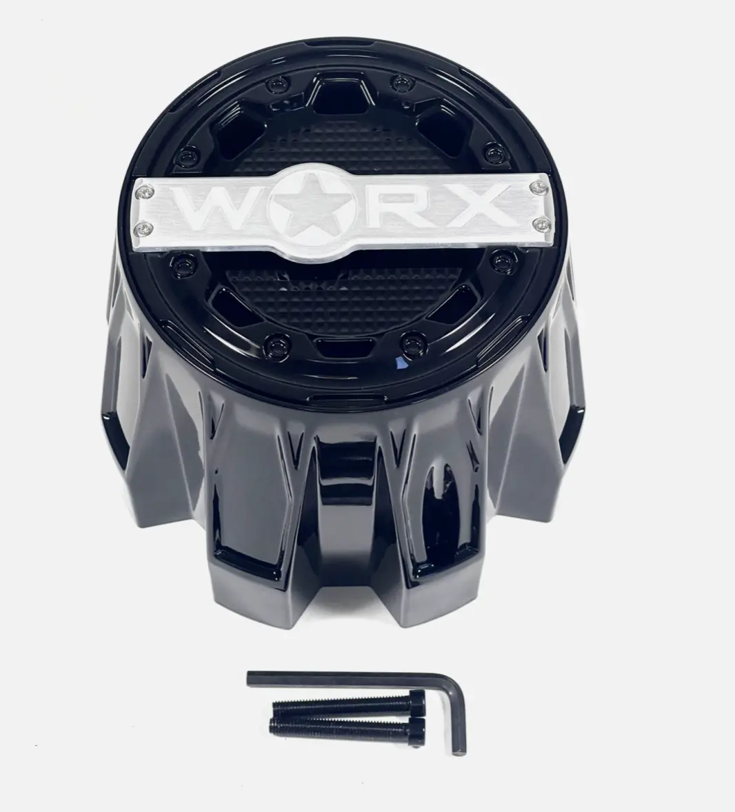 Worx / Ultra Motorsports Gloss Black Wheel Center Cap Wrx-0087Bkl / A89-0087Bkl 1