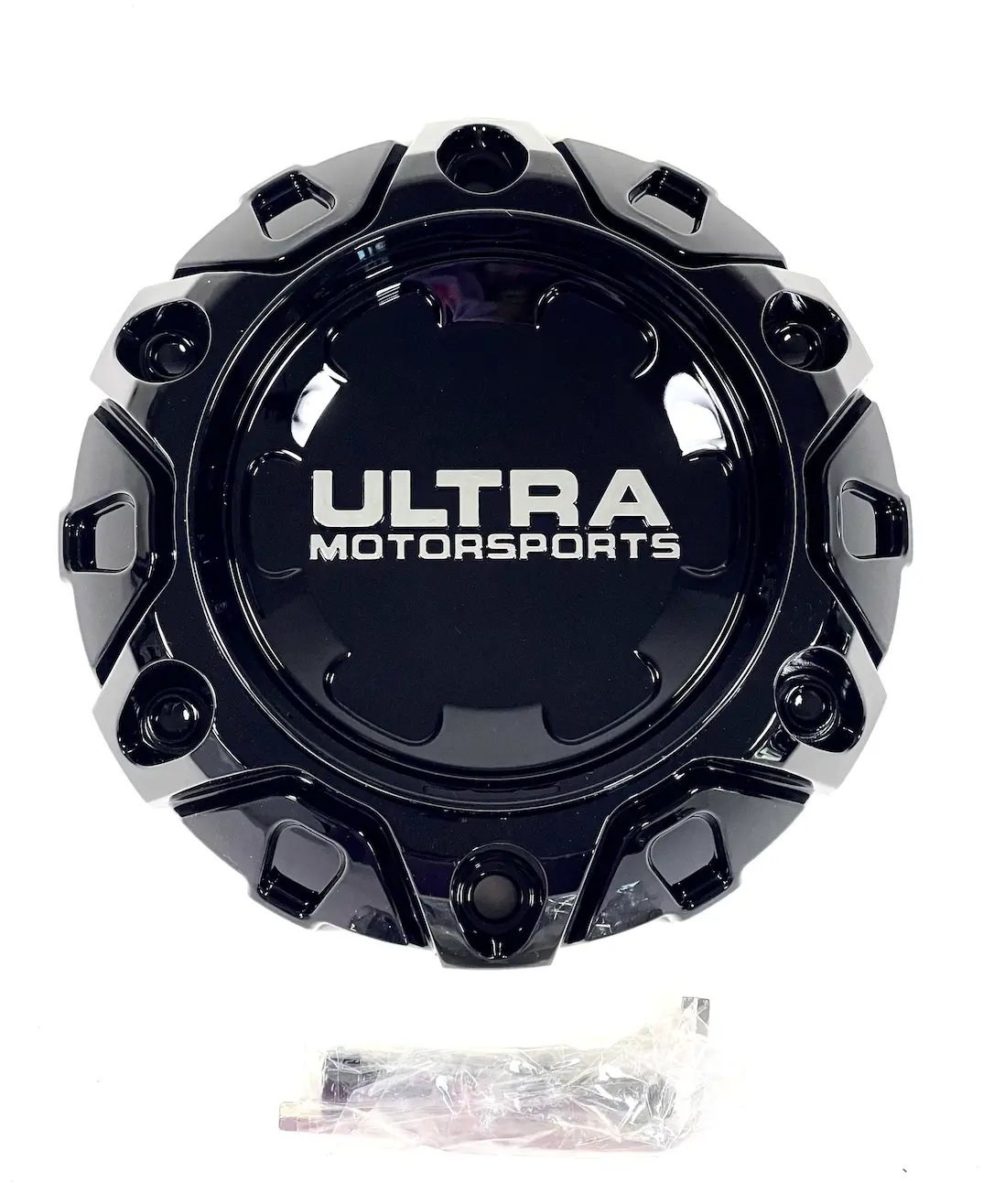 Ultra Motorsports Gloss Black Wheel Center Cap A89-0056Bk A89-0056 (4 Caps) + Screws 1