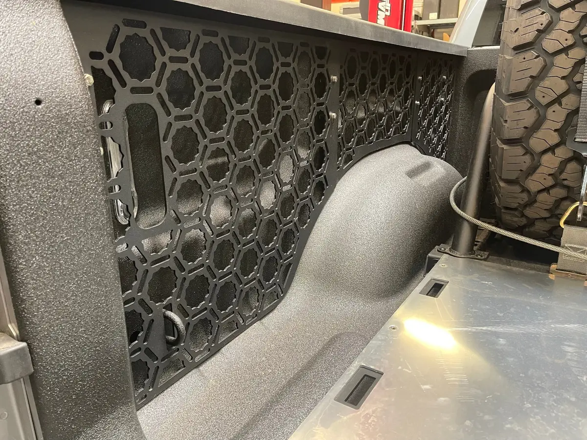 2021-2024 Ram Trx Bed Organizer Panel Kit - One Side 1