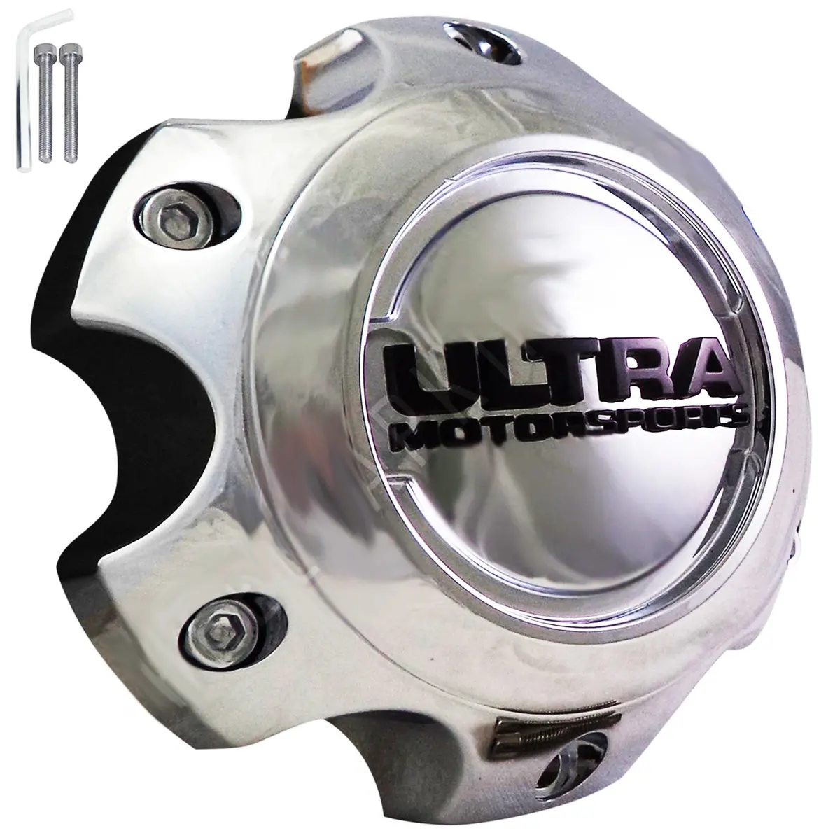 Ultra Motorsports Wheels Chrome Wheel Center Cap Caps # 89-9765 (1 Cap) 6 Lug 1