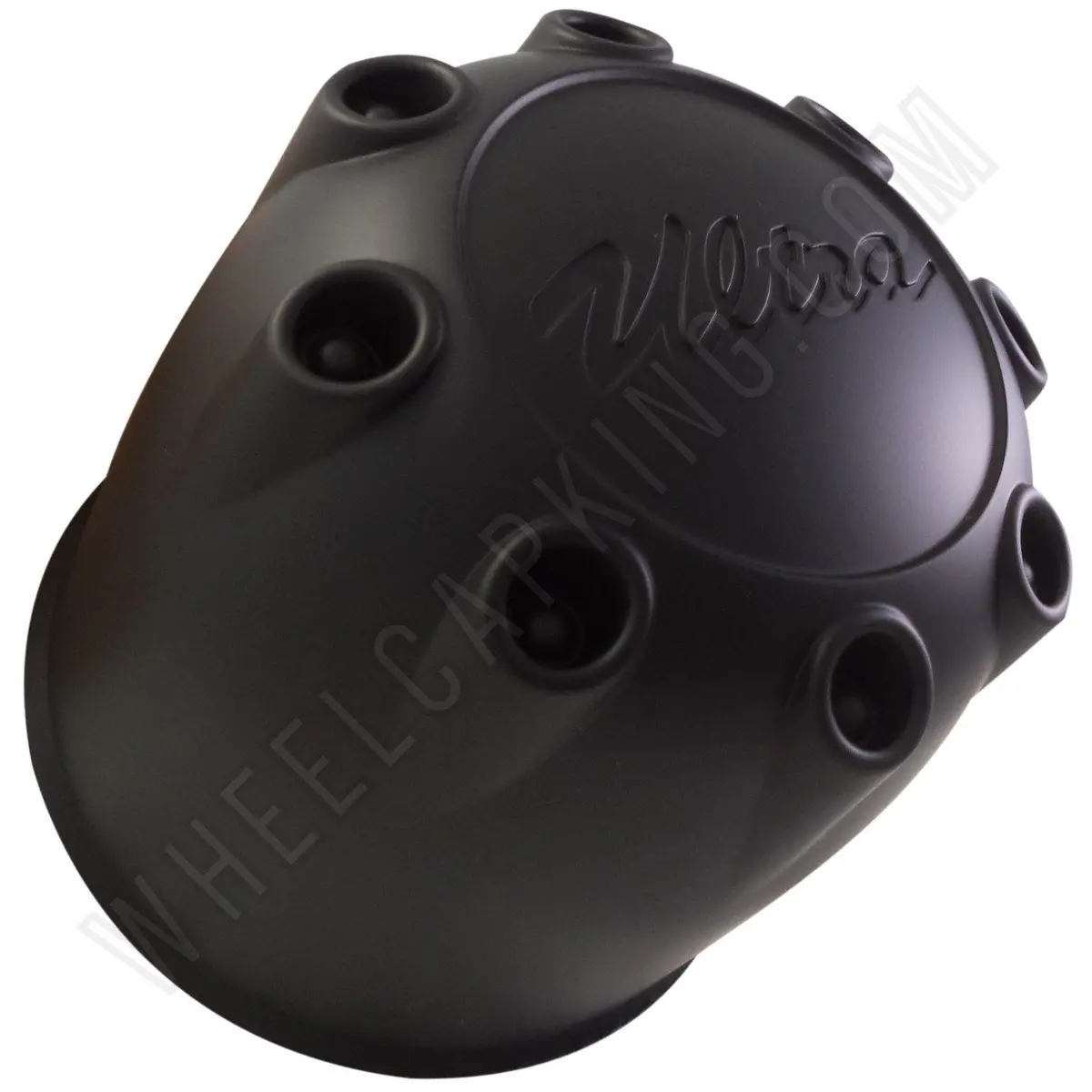 Ultra Motorsports Flat Black Custom Wheel Center Caps # 89-8114 (1 Cap) 1