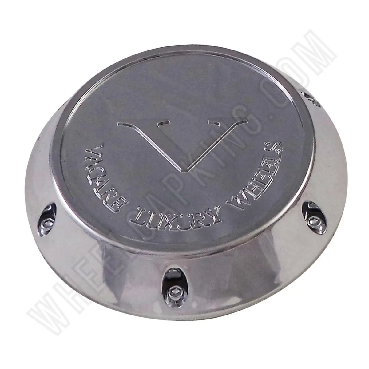 Vagare Wheels Chrome Custom Wheel Center Caps # C-203-1 / S1050-V6c (4 Caps) 1