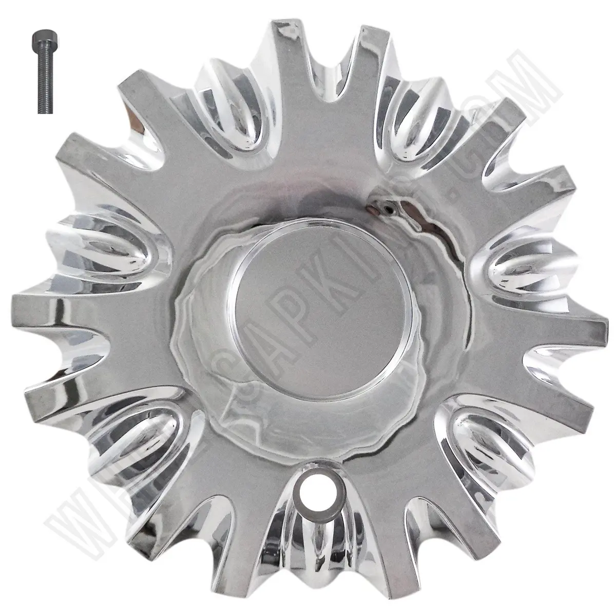 Vogue Wheels Chrome Custom Wheel Center Cap # 9150-15 / 407L190 (4 Caps) 1