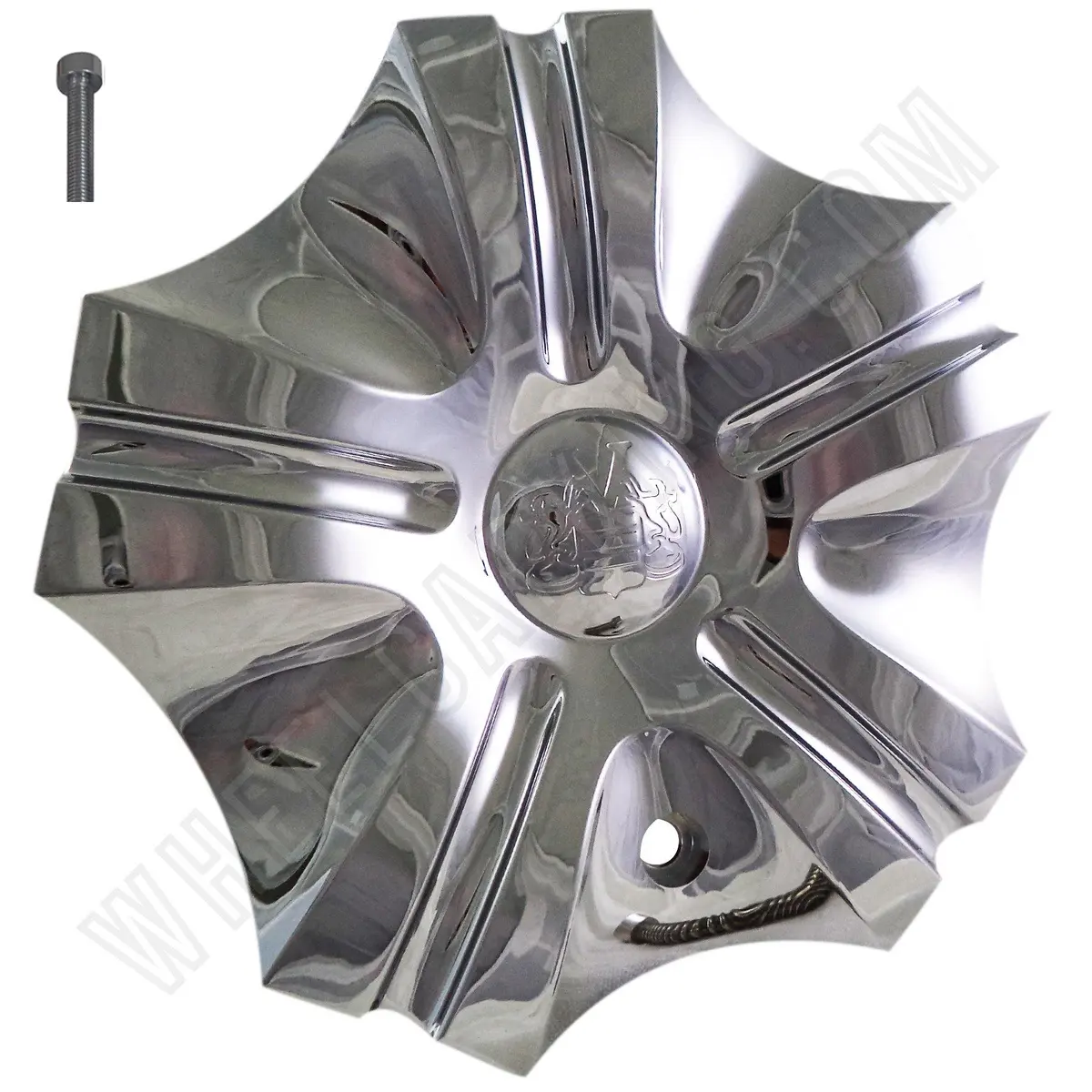 Vogue Wheels Chrome Custom Wheel Center Cap # 814L204 / S501-08 (4 Caps) 1