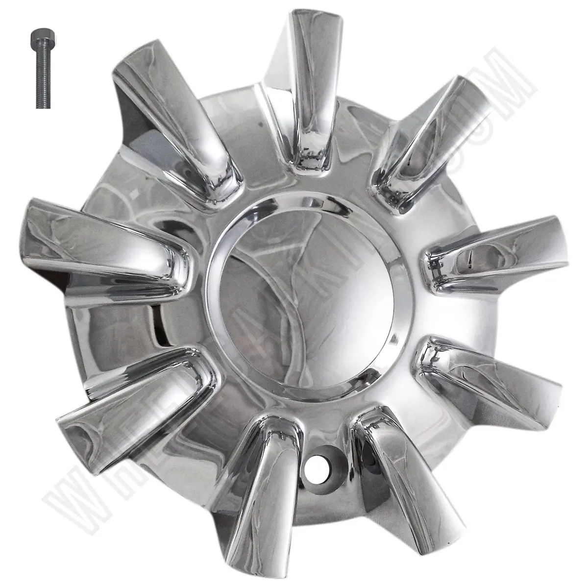 Driv / Vogue Wheels Chrome Custom Wheel Center Cap Caps # 8690-15 / 056R185 (4 Caps) 1