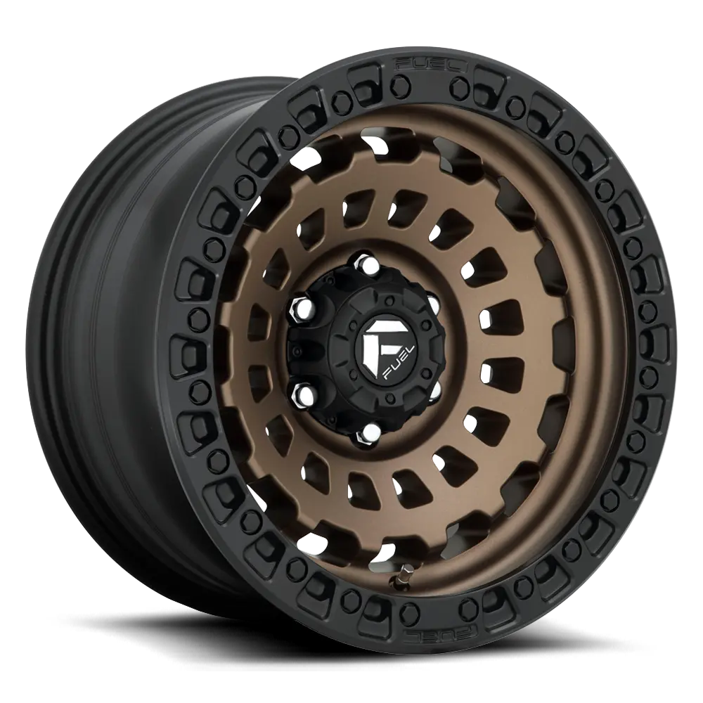 Fuel Offroad Wheels | Zephyr D634 Bronze W/Black Ring 1