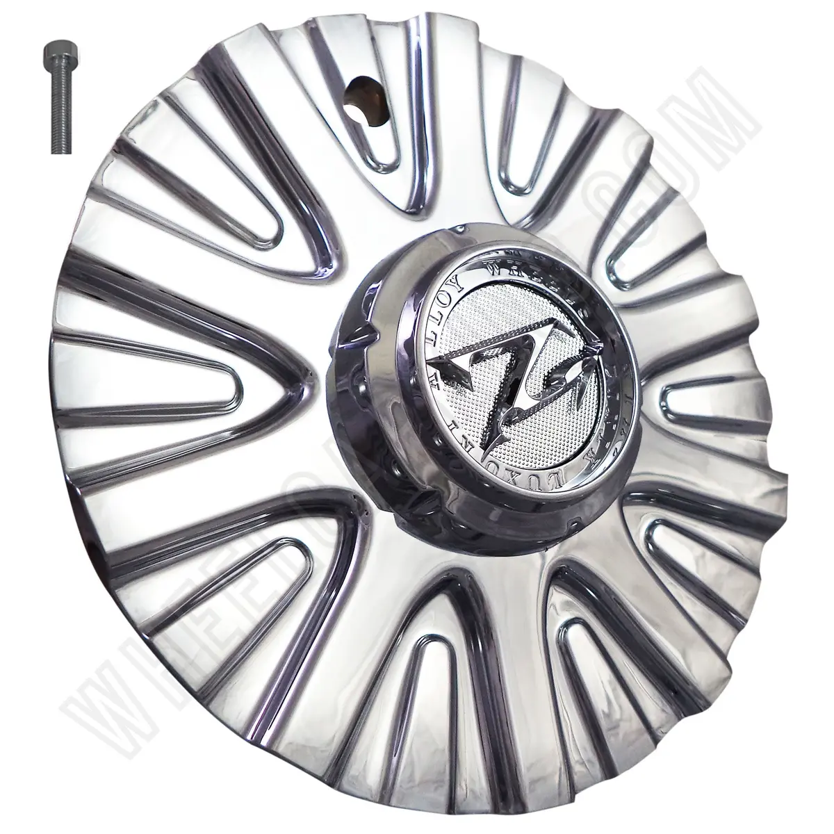 Zinik Z22 / Ms-Cap Z218 Chrome Wheel Center Cap (4 Caps) 1
