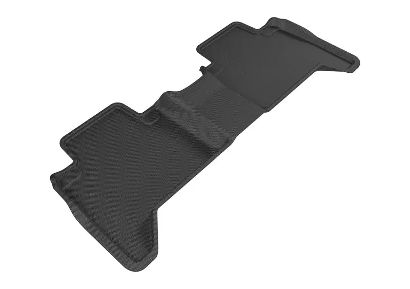 3D Maxpider 2016-2020 Toyota Tacoma Double Cab Kagu 2Nd Row Floormats - Black 1