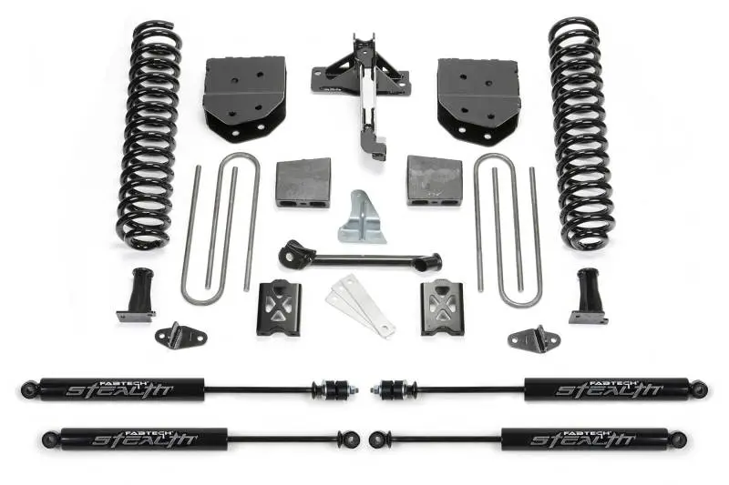 Fabtech 05-07 Ford F250 4Wd W/Factory Overload 6In Basic Sys W/Stealth 1