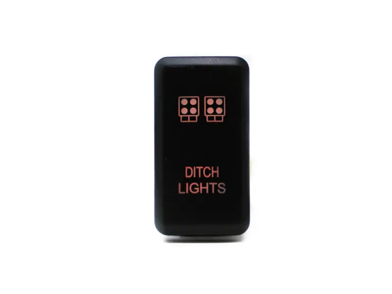 Cali Raised Tall Style Toyota Oem Style Ditch Lights Switch - Amber 1