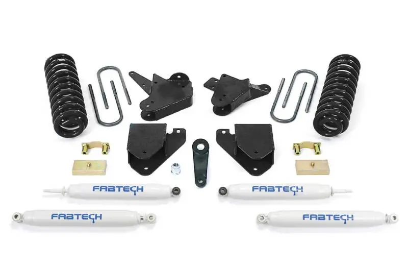 Fabtech 08-10 Ford F250 2Wd V10 & Diesel 6In Basic Sys W/Perf Shks 1