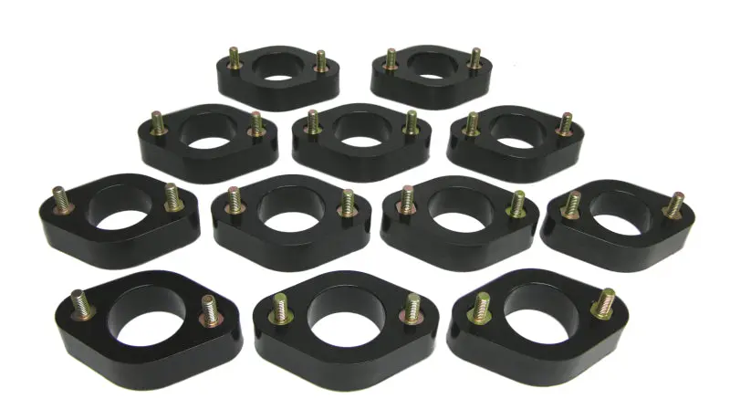 Prothane 07+ Jeep Wrangler Jk Body Spacer Kit - 1In Lift - Black 1