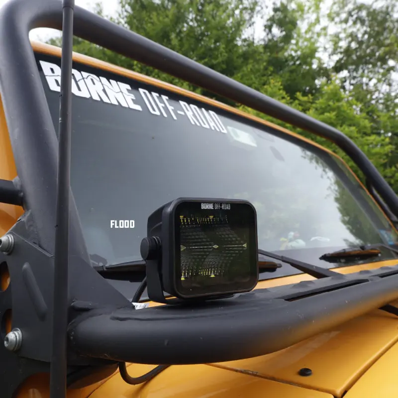 Borne Off-Road Light Pods (Kit Of 2) 3X3 Spot 1