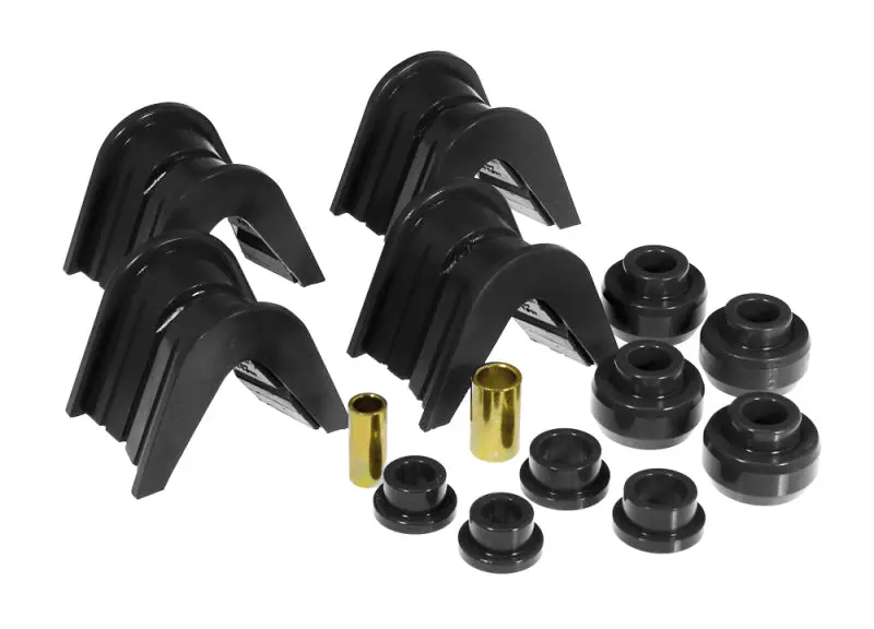 Prothane 66-79 Ford Trucks 14-Piece Bushing Set - 7Deg Offset - Black 1