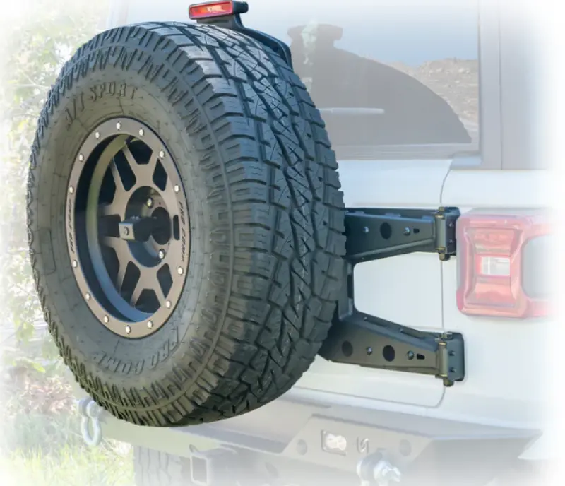 Turn Offroad 2018+ Jeep Jl Hinge Mount Tire Carrier 1