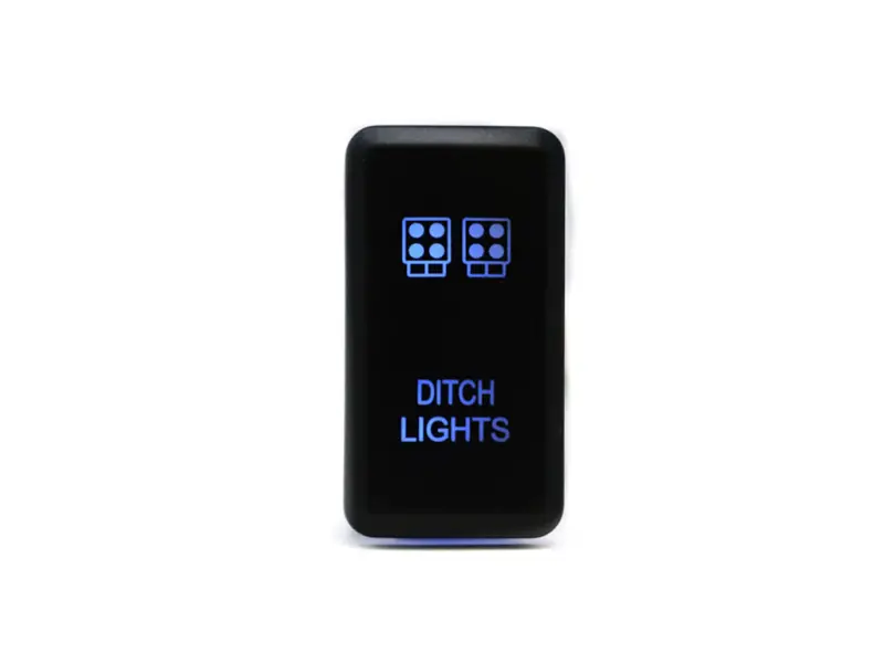 Cali Raised Tall Style Toyota Oem Style Ditch Lights Switch - Blue 1