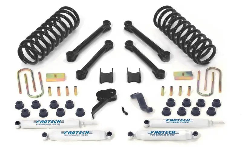 Fabtech 03-08 Dodge 2500/3500 4Wd Diesel Only 4.5In Perf Sys W/Perf Shks 1