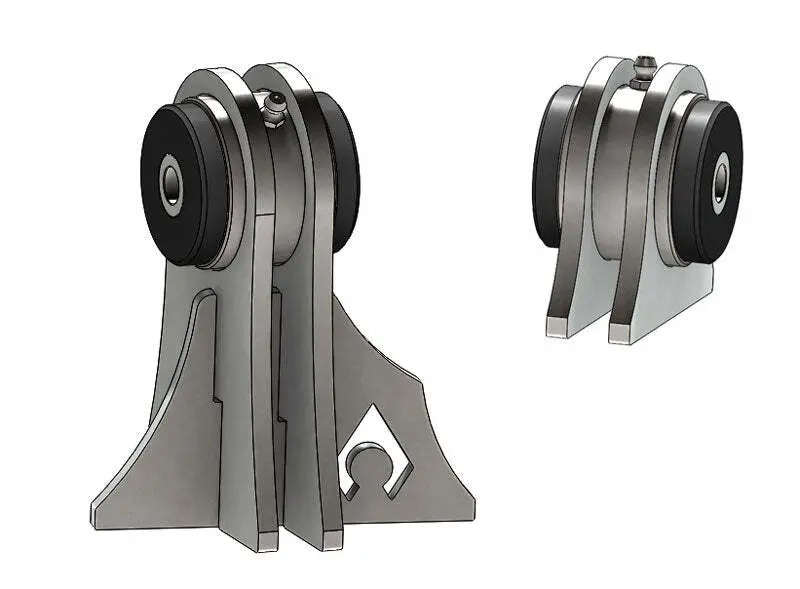 Artec Industries 07-18 Jeep Jk Jku Weld On Uca Brkts For Low Pro Front Truss Rockjock Jj 1/2 In Hole 1