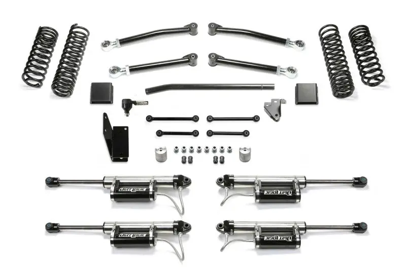 Fabtech 20-21 Jeep Jt 4Wd Gas 5In Trail W/Dlss Resi Shks 1