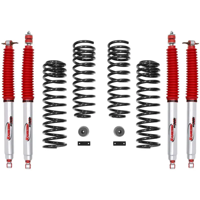 Rancho Front And Rear Suspension System For 2007-2017 Jeep Wrangler Jk 1