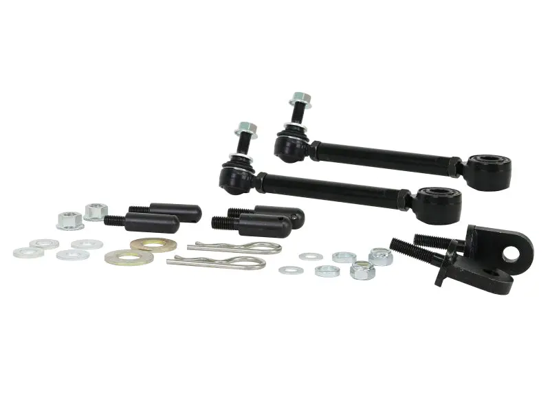Whiteline 98-06 Jeep Wrangler Front Sway Bar Link Kit 1