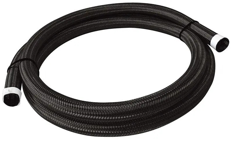 Af111-029-3Mbl Black Stainless Steel Braided Hose Cover – 1-9/64" (29Mm) Internal Diameter 1