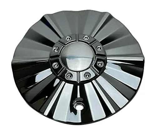 Akuza 508 Chrome No Logo Wheel Center Cap Emr0508-Car-Cap Lg0704-11 1