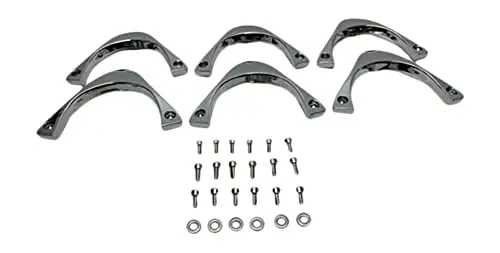 Akuza 702 Creation 20 Inch Chrome Inserts Set (6 Pcs) Emr702-2075-Xj 1