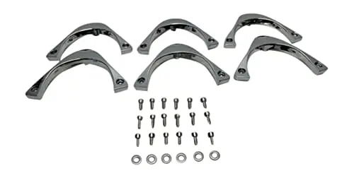 Akuza 702 Creation 20 Inch Chrome Inserts Set 6 Pcs Emr702-2090-Xj 1