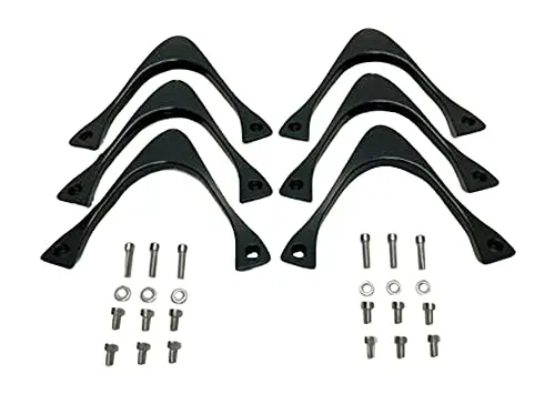 Akuza 702 Creation 20 Inch Gloss Black Inserts Set (6 Pcs) Emr702-2075-Xj 1