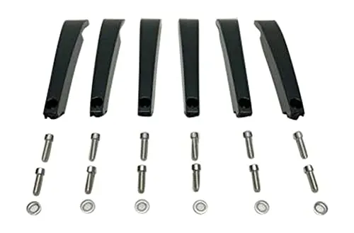 Akuza 712 Big Papi 20 Inch Gloss Black Inserts Set (6 Pcs) Emr0712-2085-Xj 1