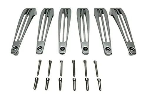 Akuza Rissa 824 20 Inch Chrome Inserts Set (6 Pcs) Emr0824-2085-Zsj 1