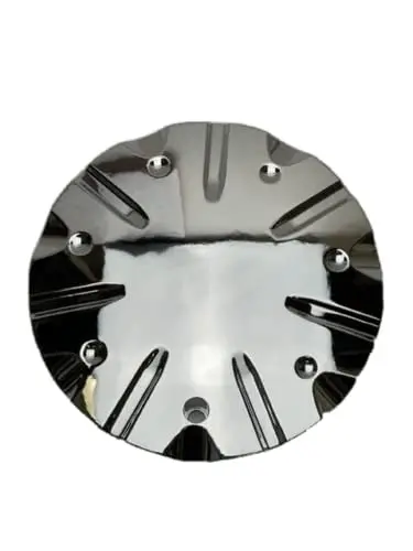 Alba Chrome No Logo Wheel Center Cap Dm-580 1