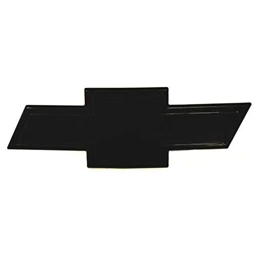All Sales 96298K Ami Chevy Bowtie Grill Emblem With Border, Black 1