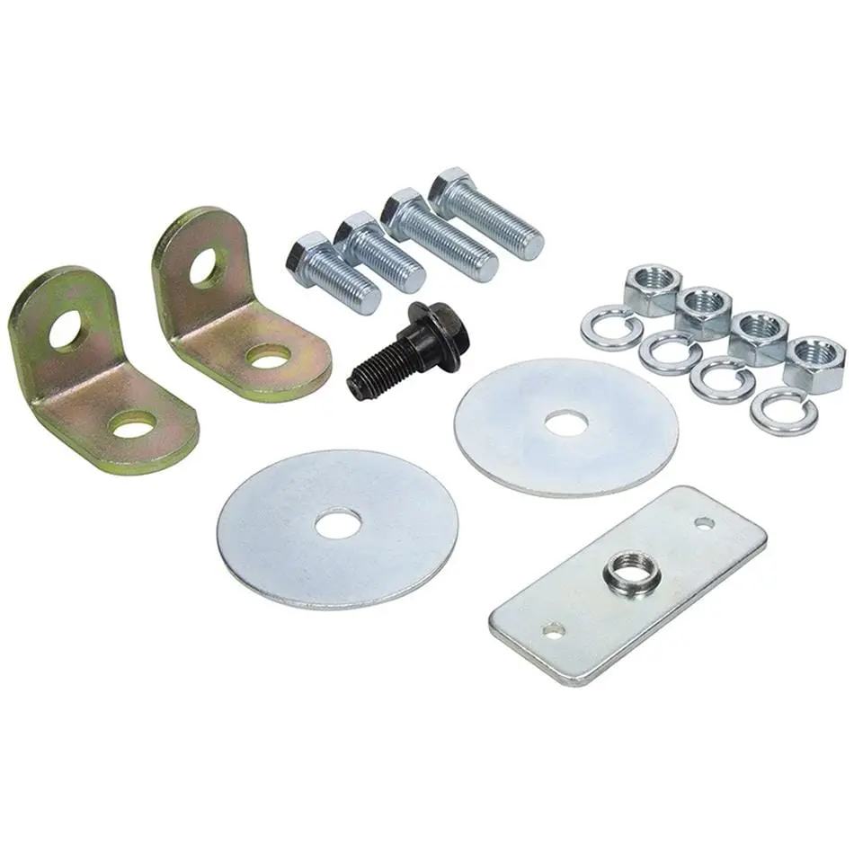 Allstar All98121 Seat Belt Mounting Bracket Kit – Universal Bolt-On Installation 1