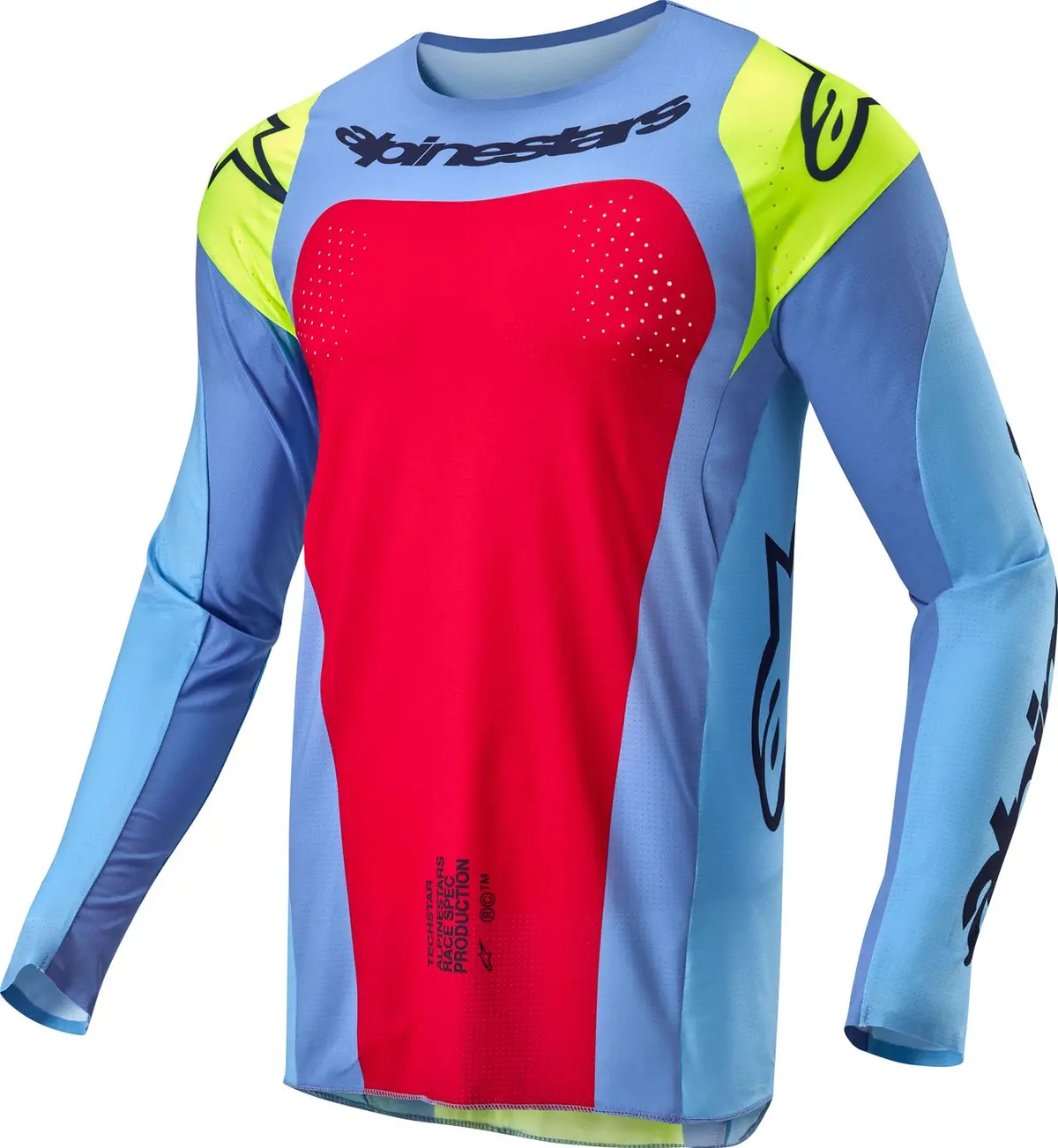 Alpinestars Techstar Ocuri Mx Jersey – Men'S Off-Road Riding Top (Style 3767024-7064, Size Xl) 1