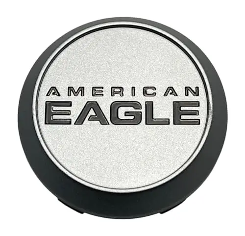 American Eagle 1521S12 Silver Snap In Center Cap 1
