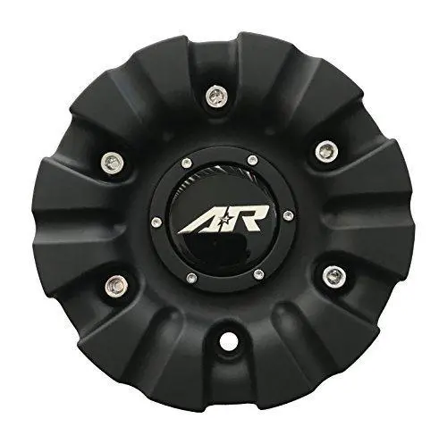 American Racing 1339200016 Black Wheel Center Cap 1
