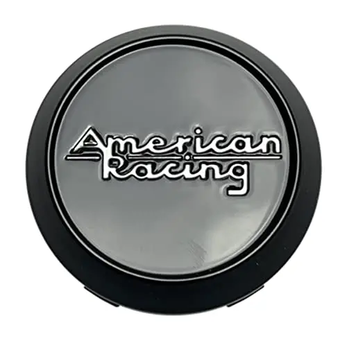 American Racing 1521S01 Black Wheel Center Cap Snap In 1
