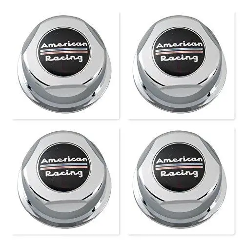American Racing 4 Pack 1307100 Chrome Wheel Center Cap 1