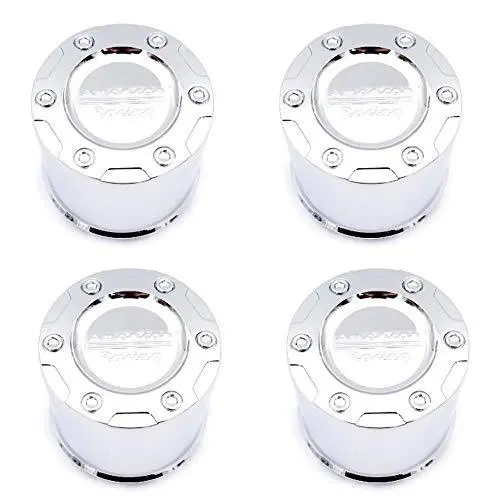 American Racing 4 Pack 1342100041C Chrome Wheel Center Cap 1
