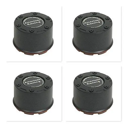 American Racing 4 Pack Center Caps 1307106017 3.07 Center Bore 1
