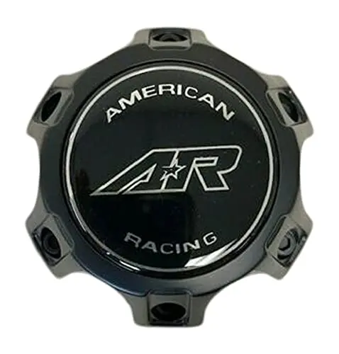 American Racing 6192-1216-Cap Cap1216sb Matte Black Wheel Center Cap 1
