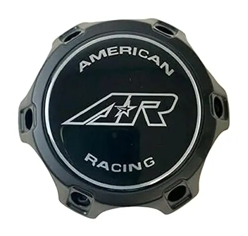 American Racing 6192-1406-Cap Cara1406sb Matte Black Wheel Center Cap 1