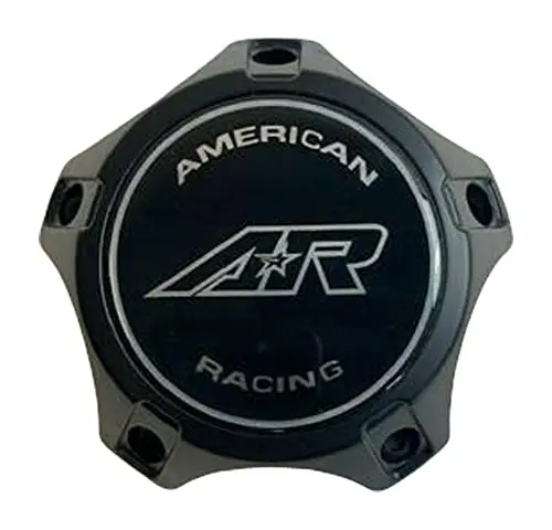 American Racing 6192-1455-Cap Cara1455ch Matte Black Wheel Center Cap 1