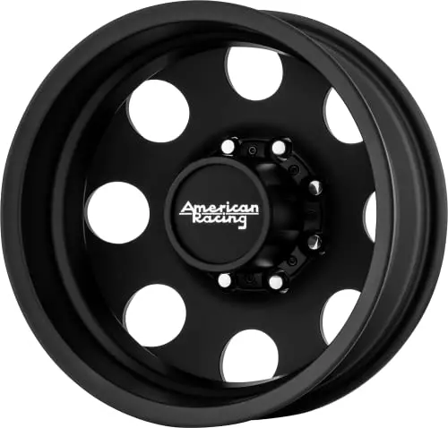 American Racing Ar Dually Front Cap 8X6.5/170 - S-Blk - Arcapbf-Sb 1