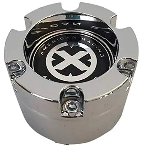American Racing Atx 186 Slot Chrome 391K80 Center Cap 1