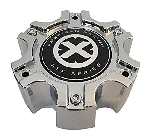 American Racing Atx 377B1406h 377B140-6H S907-08 Chrome Center Cap 1