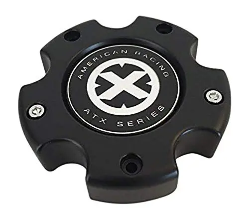 American Racing Atx 377B1455ht Cap M-735 S1010-07 Black Center Cap 1