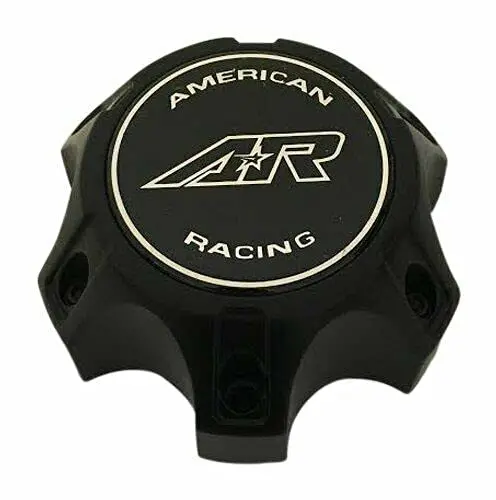 American Racing Wheels Cara1456sb Cara1456ch 6192-1456-Cap Black Wheel Center Cap 1